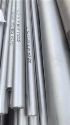 צינורות נירוסטה ASTM A312 UNS S31254 (254SMO) פרימיום נשלחו למקסיקו