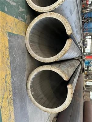 הטכנולוגיה שלנו מעבדת כעת צינורות מרותכים מנירוסטה 2520 (310S) בקוטר גדול ובדופן עבה עבור ערב הסעודית.